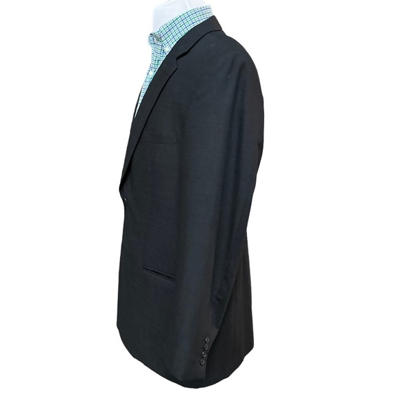 Pronto Uomo Mens Platinum Travel Two Button‎ Performance Wool Blazer Jacket 44L - Picture 5 of 14